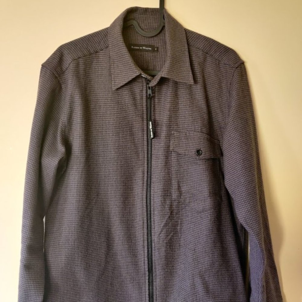 Raised By Wolves Zip-Up Overshirt